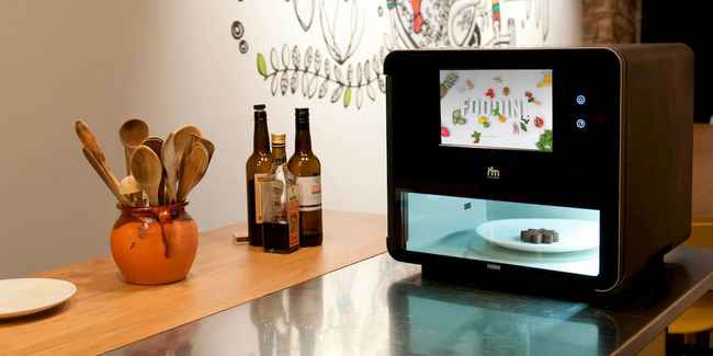 Natural Machines 3D食品打印机可以使用新鲜食材复制菜肴